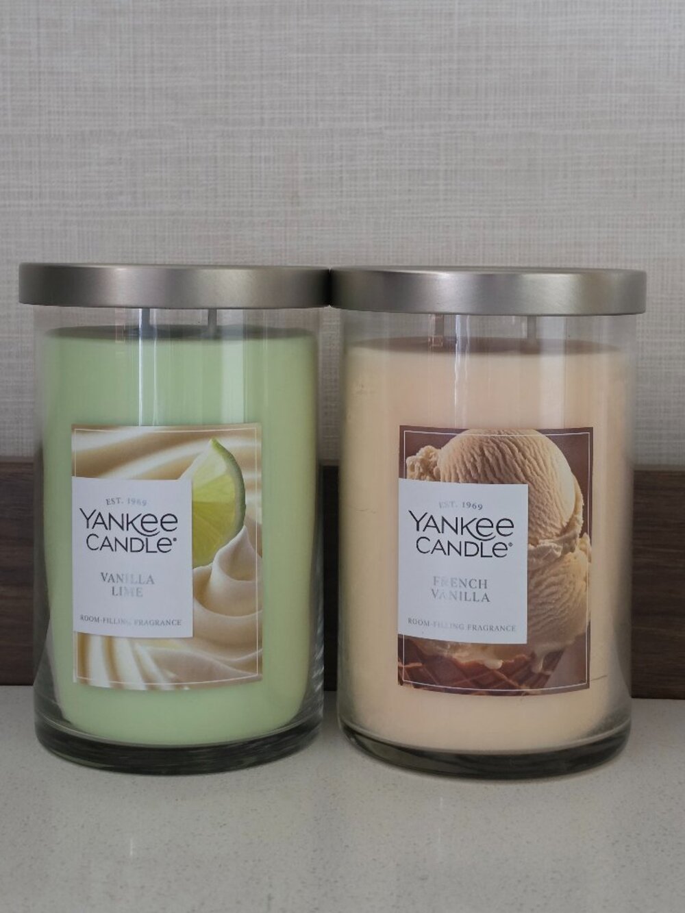 Yankee Candle - Vanilla Lime & French Vanilla 20 OZ